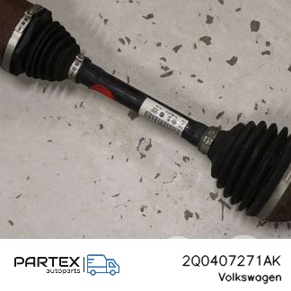 2Q0407271AK Піввісь передня Volkswagen Polo VI 2019