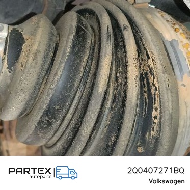 2Q0407271BQ Піввісь передня Volkswagen T-Cross 2022