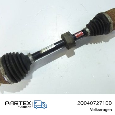 2Q0407271DD Піввісь передня Volkswagen T-Cross 2021