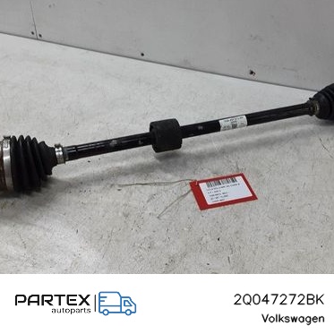 2Q047272BK Піввісь передня Volkswagen Polo VI 2020
