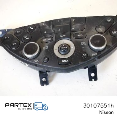 30107551h - Панель клімат-контролю Nissan Primera 2003