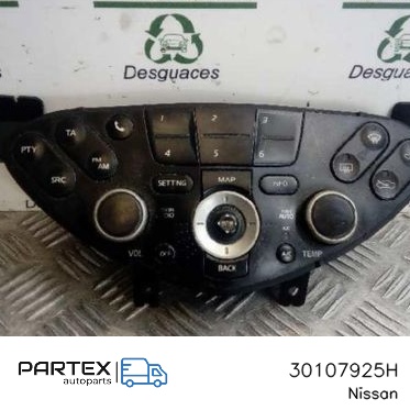 30107925H - Панель клімат-контролю Nissan Primera 2003