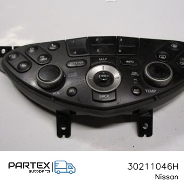30211046H - Панель клімат-контролю Nissan Primera 2003