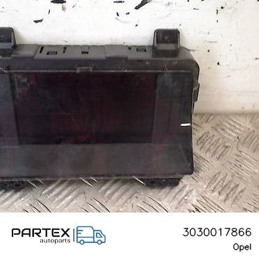 3030017866 - Панель радіо мультимедіа Opel Ampera 2013