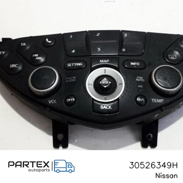 30526349H - Панель клімат-контролю Nissan Primera 2005