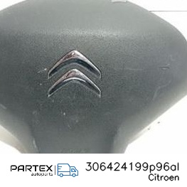 306424199p96al - Подушка безпеки руля Aribag Citroen C3 Pluriel 2015