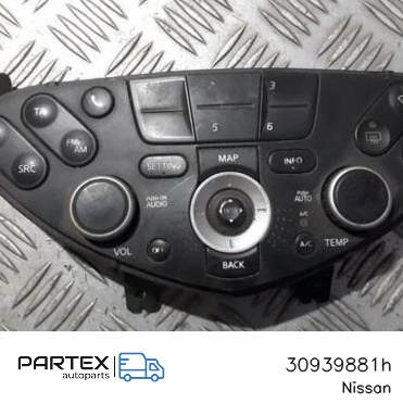 30939881h - Панель клімат-контролю Nissan Primera 2003