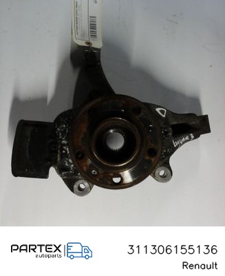 311306155136 - Поворотний кулак переднього колеса Renault Laguna III 2009