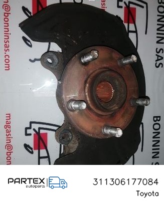 311306177084 - Поворотний кулак переднього колеса Toyota Corolla Verso AR10 2007