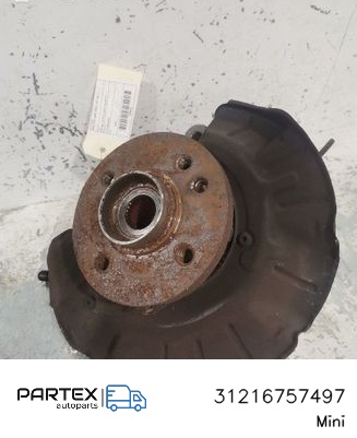 31216757497 - Поворотний кулак переднього колеса Mini One - Cooper R50 - 53 2003