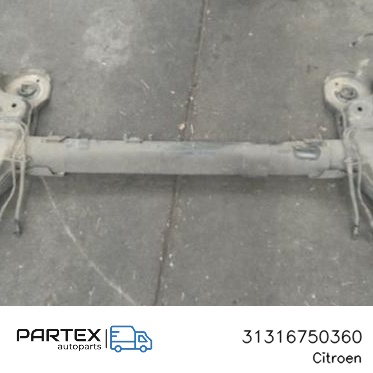 31316750360 - Передній амортизатор у зборі з пружиною BMW X5 E53 2002