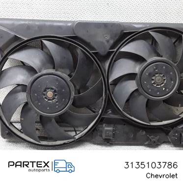 3135103786 - Електровентилятор радіатора Chevrolet Orlando 2015