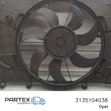 3135104038 - Електровентилятор радіатора Opel Astra J 2015