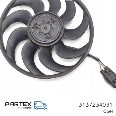 3137234031 - Електровентилятор радіатора Opel Astra K 2020