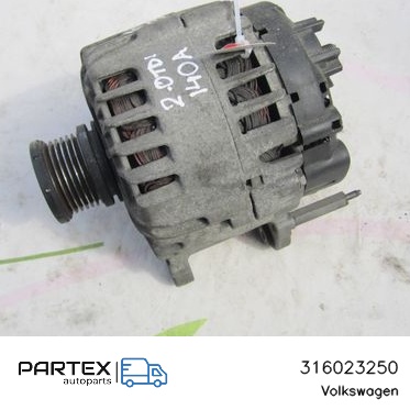 316023250 Генератор Volkswagen PASSAT B8 2016
