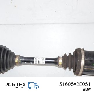 31605A2E051 Піввісь передня BMW X1 F48 F49 2018