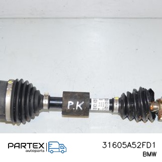 31605A52FD1 Піввісь передня BMW 2 Active Tourer U06 2022