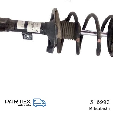 316992 - Передній амортизатор у зборі з пружиною Mitsubishi ASX 2013