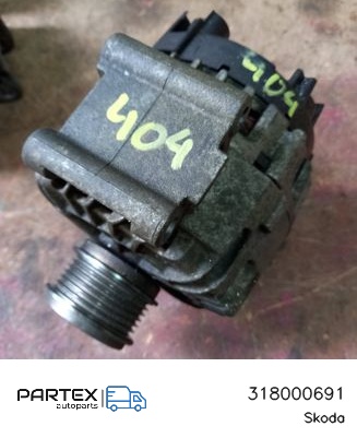 318000691 Генератор Skoda Kodiaq 2017