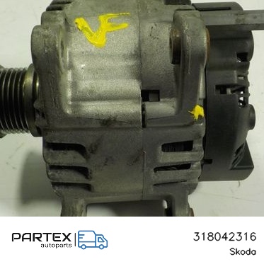 318042316 Генератор Skoda Octavia Mk3 (5E) 2016