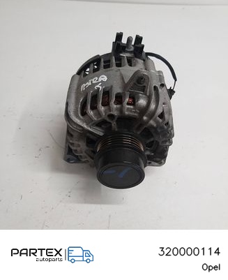 320000114 Генератор Opel Astra K 2020