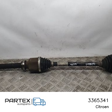 3365341 Піввісь передня Citroen Berlingo 2019