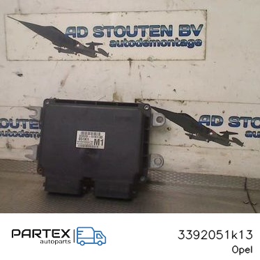 3392051k13 - Блок керування двигуном Opel Agila B 2009