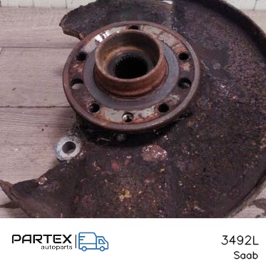3492L - Поворотний кулак переднього колеса Saab 9-3 Ver2 2002