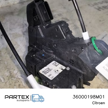 36000198M01 Замок дверей Citroen C4 SpaceTourer 2021