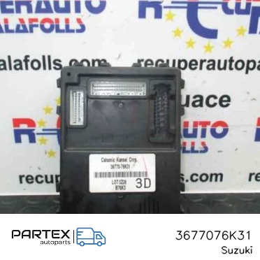3677076K31 - Блок комфорту Suzuki Grand Vitara I 2011