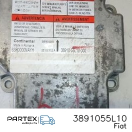3891055L10 - Блок керування Airbag Fiat Sedici 2009