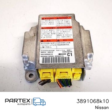 3891068k10 - Блок керування Airbag Nissan Pixo 2010