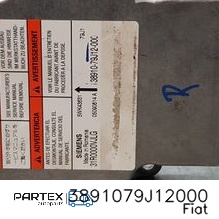 3891079J12000 - Блок керування Airbag Fiat Sedici 2008