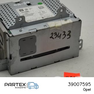 39007595 - Панель радіо мультимедіа Opel Astra J 2015