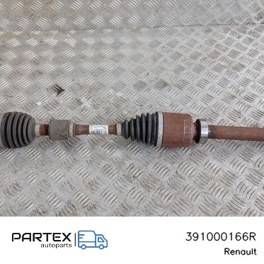 391000166R Піввісь передня Renault Captur II 2020