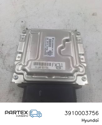 3910003756 - Блок керування двигуном Hyundai i10 2012