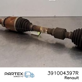 391004397R Піввісь передня Renault Captur II 2020