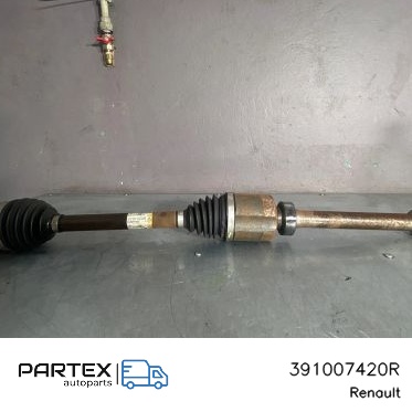 391007420R Піввісь передня Renault Captur II 2021