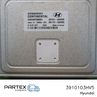 3910103HV5 - Блок керування двигуном Hyundai Ioniq 2019