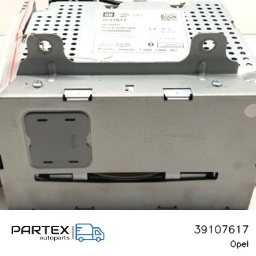 39107617 - Панель радіо мультимедіа Opel Astra J 2014