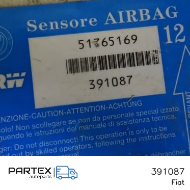 391087 - Блок керування Airbag Fiat Idea 2004