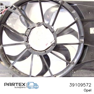 39109572 - Електровентилятор радіатора Opel Astra K 2020