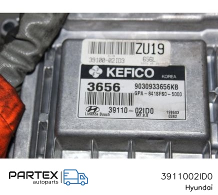 3911002ID0 - Блок керування двигуном Hyundai i10 2010