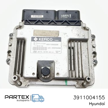 3911004155 - Блок керування двигуном Hyundai i10 2008