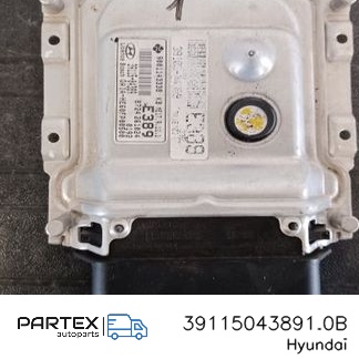 39115043891.0B - Блок керування двигуном ECU Hyundai i10 2015