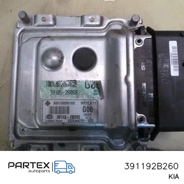 391192B260 - Блок керування двигуном KIA Ceed 2009