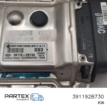 391192B730 - Блок керування двигуном KIA Ceed 2012