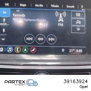 39163924 - Панель радіо мультимедіа Opel Astra F 2018