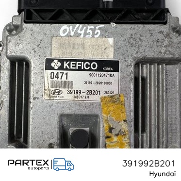 391992B201 - Блок керування двигуном Hyundai Tucson TL 2017