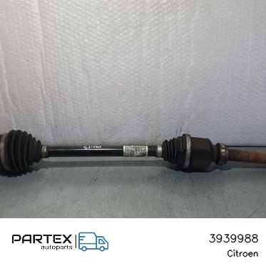 3939988 Піввісь передня Citroen Berlingo 2019